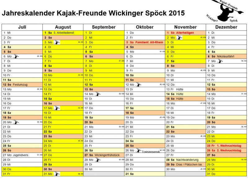 Fahrtenkalender 2015-2