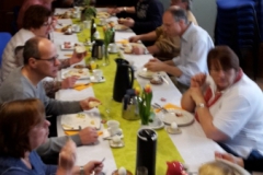 Frühstück in der alten Schule